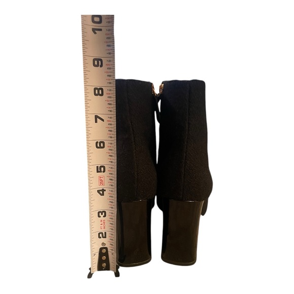 Tory Burch Black Marissa Wool Bootie Size 9.5 - Picture 5 of 10